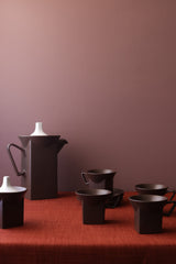 Vintage Johnson Brothers Brown Ironstone Coffee/Tea set