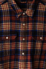 Refashioned Gentleman's Shirt Flannel Check