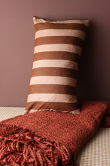 Striped Cotton Cushion