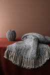 Sand beige throw