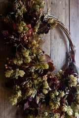 Autumn Dried Wreath Workshop. Saturday, 26/09 at 11.00am